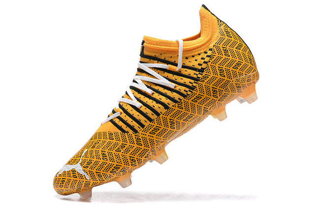 Chuteira Puma Future Z 1.4 Campo FG/AG - Amarelo/Preto