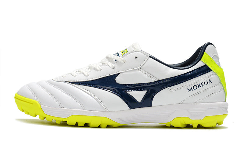 Chuteira Mizuno Morelia Neo 2 Society - Branco/Amarelo