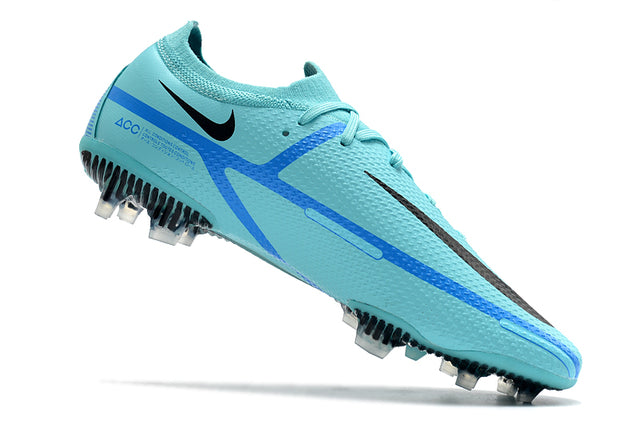 Chuteira Nike Campo Phantom GT 2 Elite FG - Azul