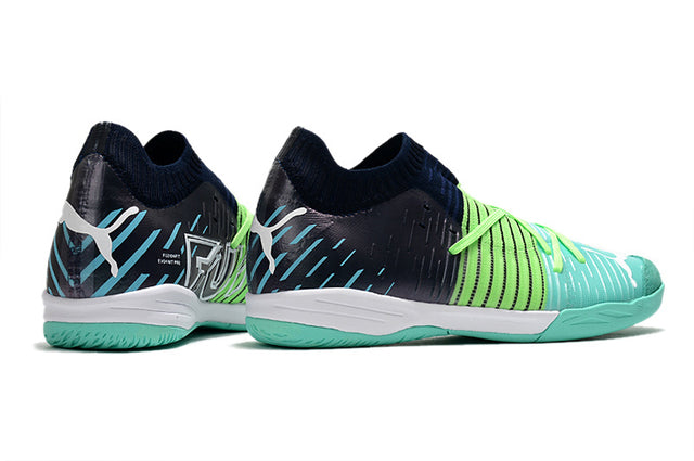 Chuteira Puma Future Z 1.1 Pro Cage Futsal - Verde