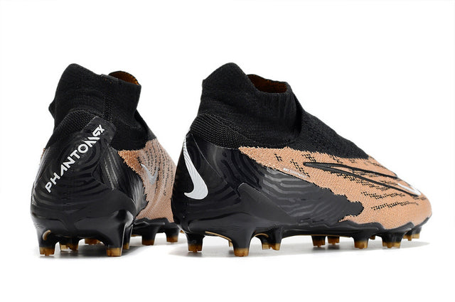 Chuteira Nike Campo Phantom GX Elite FG - Marrom/Preto