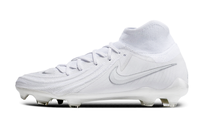 Chuteira Nike Campo Phantom Luna Elite Campo FG - All White