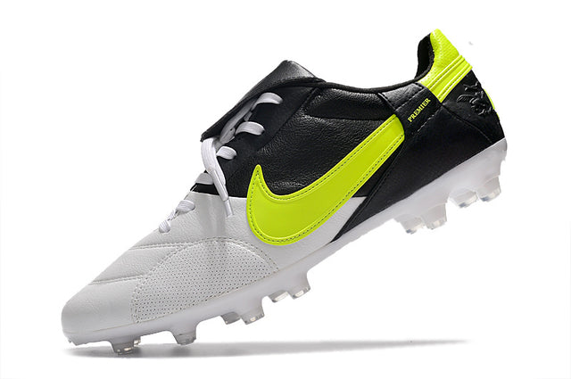 Chuteira Nike Premier 3 FG - Cinza/Verde