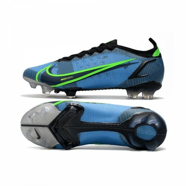 Chuteira Nike Mercurial Vapor 14 Elite Campo FG - Azul/Preto