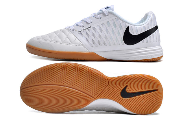 Chuteira Nike Lunar Gato Futsal - Branco/Preto