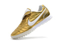 Chuteira Nike Tiempo 10R Society - Dourado