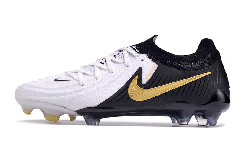 Chuteira Nike Campo Phantom GX2 Elite Campo FG - Preto/Branco