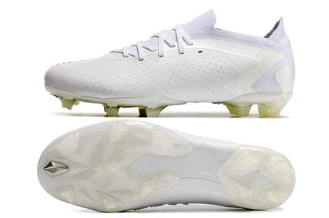 Chuteira Adidas Predator Accuracy.1 Low FG - All White