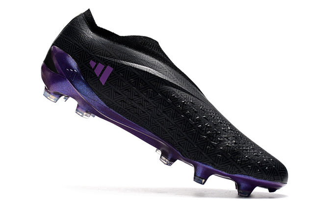 Chuteira Adidas X Speedportal+ FG - Preto/Roxo