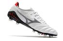 Chuteira Mizuno Morelia Neo 3 Campo FG - Branco/Preto/Vermelho
