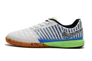 Chuteira Nike Lunar Gato Futsal - Branco/Azul/Verde