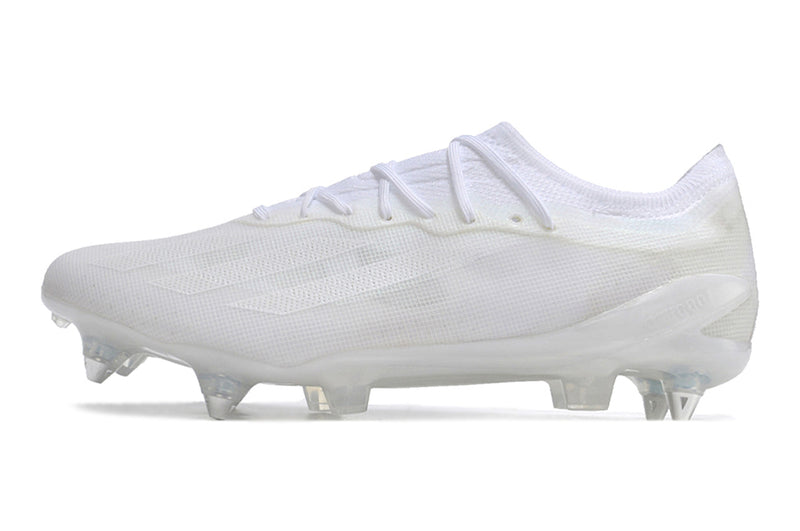 Chuteira Adidas X CrazyFast.1 SG - White