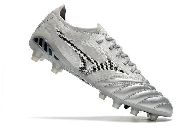 Chuteira Mizuno Morelia Neo 3 Campo FG - Cinza