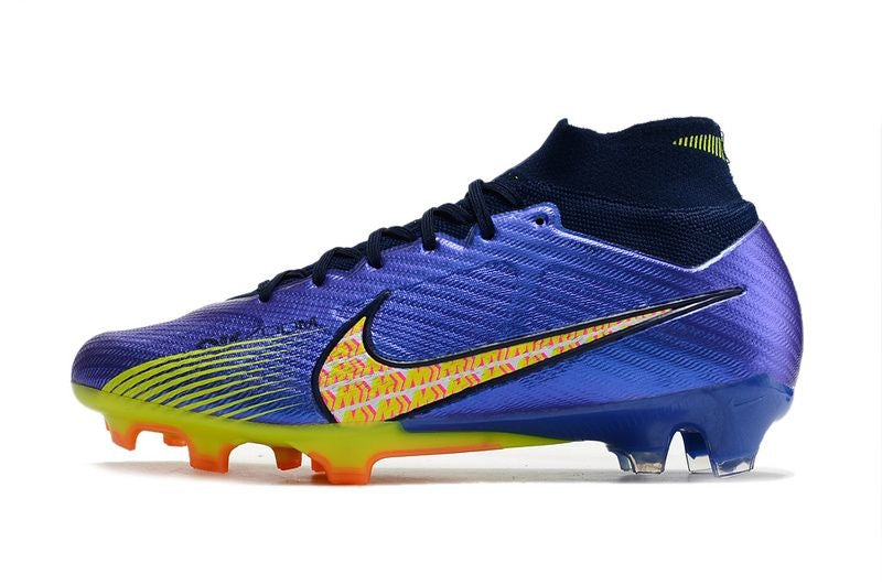 Chuteira Nike Air Zoom Mercurial Superfly 9 Elite - Azul/Laranja