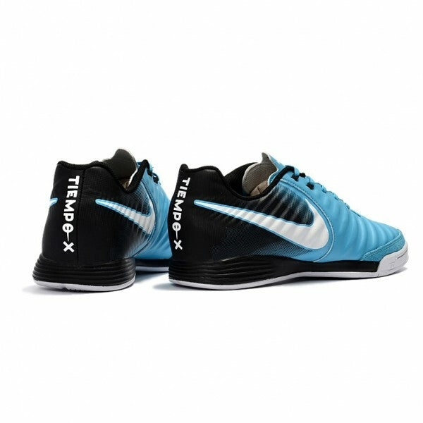 Chuteira Nike Tiempo Legend 7 Academy Futsal - Azul/Branco
