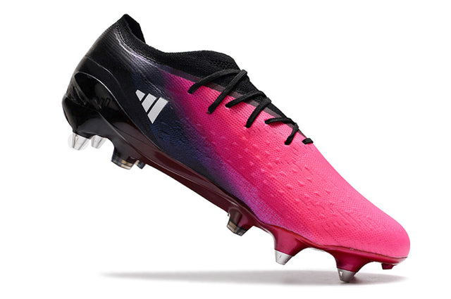 Chuteira Adidas X Speedportal.1 SG - Preto/Rosa