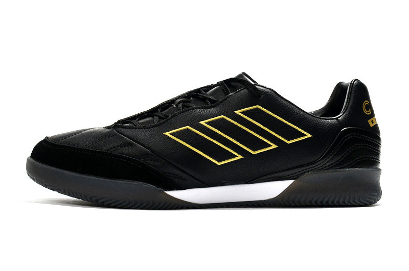 Chuteira Adidas Copa Kapitan 21 Futsal - Preto/Amarelo