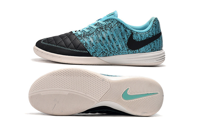 Chuteira Nike Lunar Gato Futsal - Azul/Preto