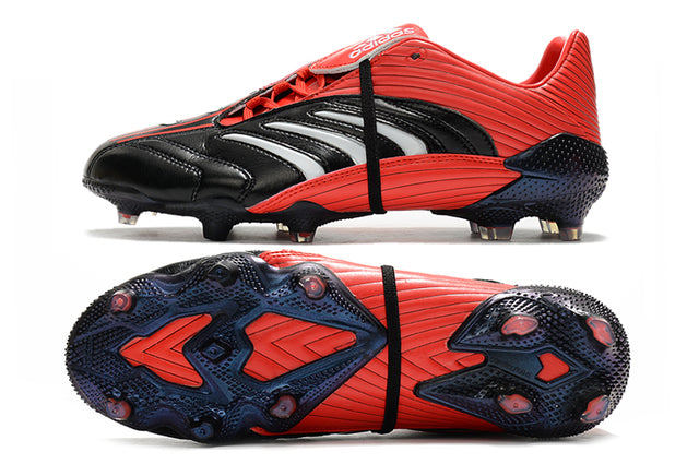 Chuteira Adidas Predator Absolute 20 FG - Preto/Vermelho