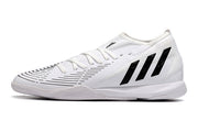 Chuteira Adidas Predator Edge.3 Futsal IC - Branco/Preto