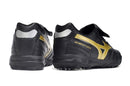 Chuteira Mizuno Morelia Neo 2 Society - Preto/Dourado