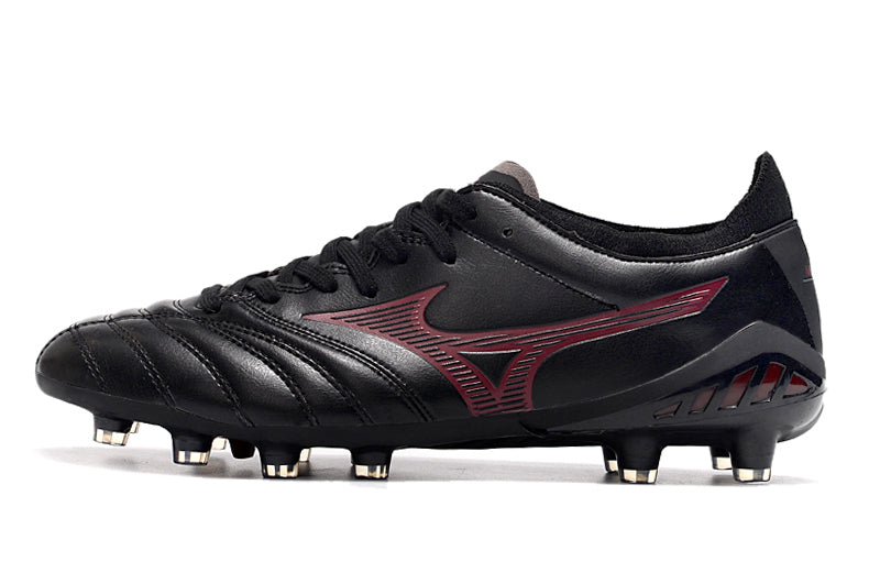 Chuteira Mizuno Morelia Neo 3 Campo FG - Preto/Vermelho