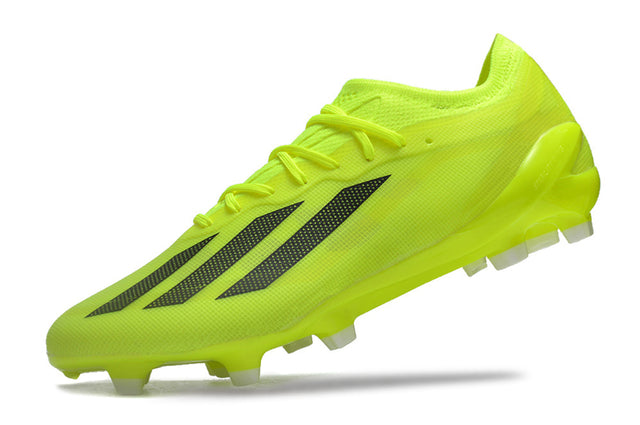 Chuteira Adidas X CrazyFast.1 FG - Verde/Preto