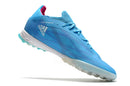 Chuteira Adidas X Speedflow.1 Society TF - Azul Claro/Branco