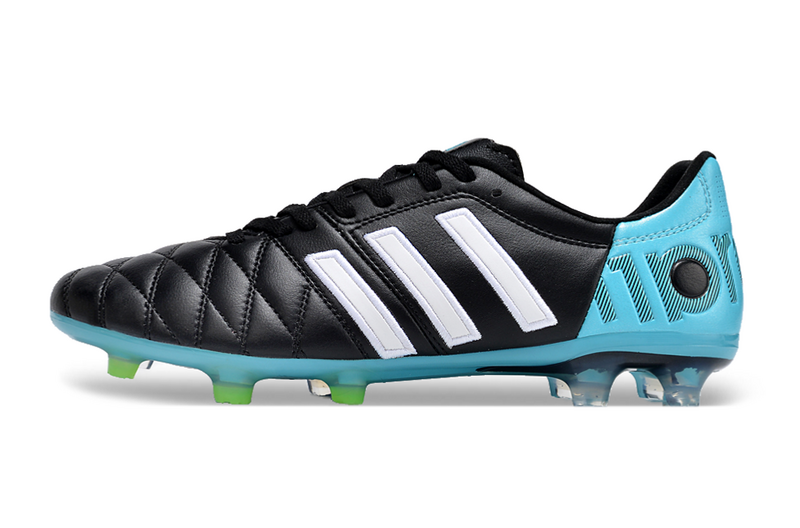 Chuteira Adidas Adipure 11Pro Campo FG - Preto/Azul