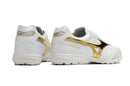 Chuteira Mizuno Morelia Neo Sala Society - Branco/Dourado