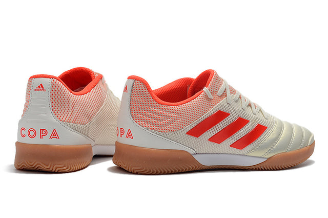 Chuteira Adidas Copa 20.1 Futsal - Branco/Vermelho