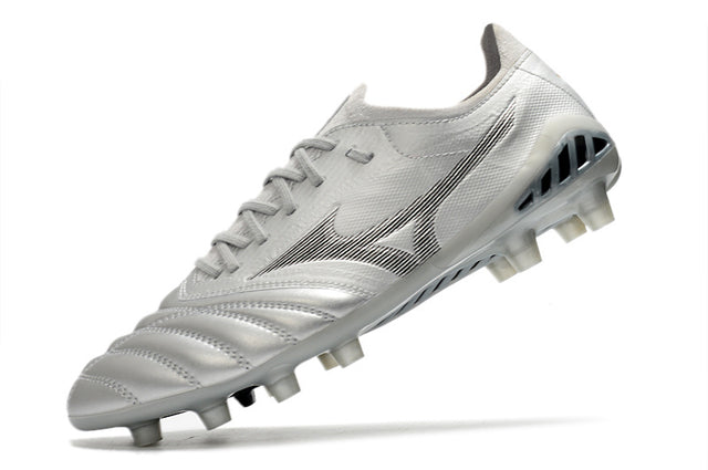 Chuteira Mizuno Morelia Neo 3 Campo FG - Cinza