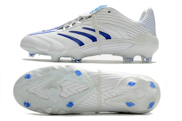Chuteira Adidas Predator Absolute 20 FG - Branco/Azul