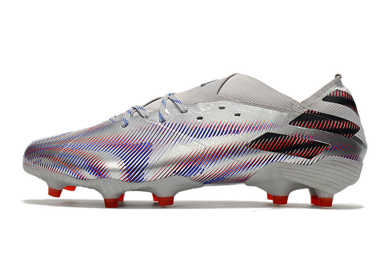 Chuteira Adidas Nemeziz.1 Campo FG - Prata