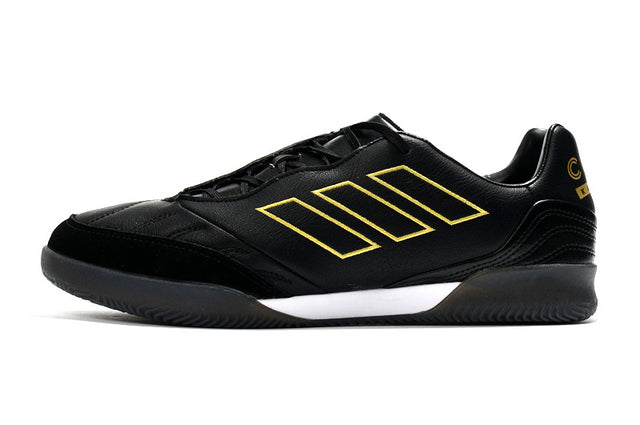 Chuteira Adidas Copa Kapitan 21 Futsal - Preto/Amarelo