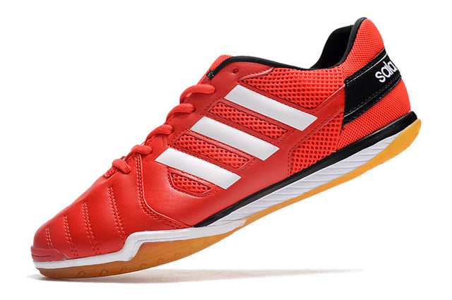 Chuteira Adidas Top Sala Futsal - Vermelho/Preto