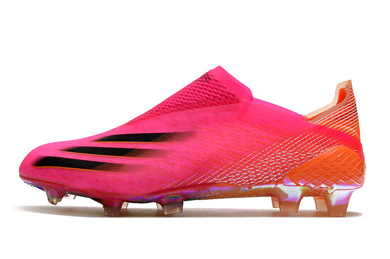 Chuteira Adidas Ghosted+ Campo FG - Rosa