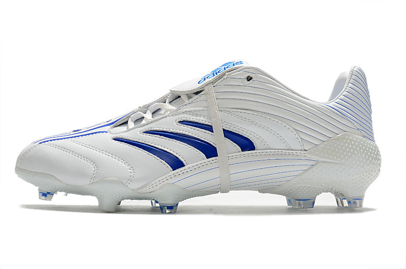 Chuteira Adidas Predator Absolute 20 FG - Branco/Azul