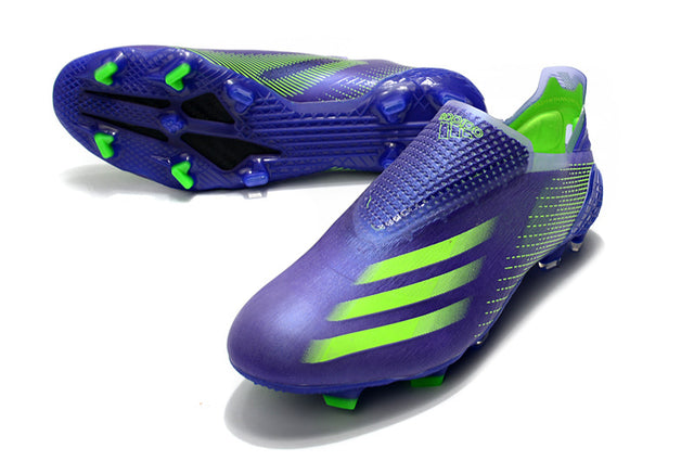 Chuteira Adidas Ghosted+ Campo FG - Roxo/Verde