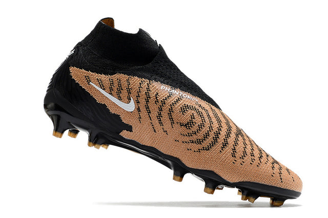 Chuteira Nike Campo Phantom GX Elite FG - Marrom/Preto