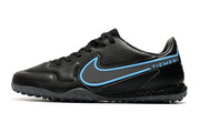 Chuteira Nike Tiempo 9 Pro Society "Black Pack"