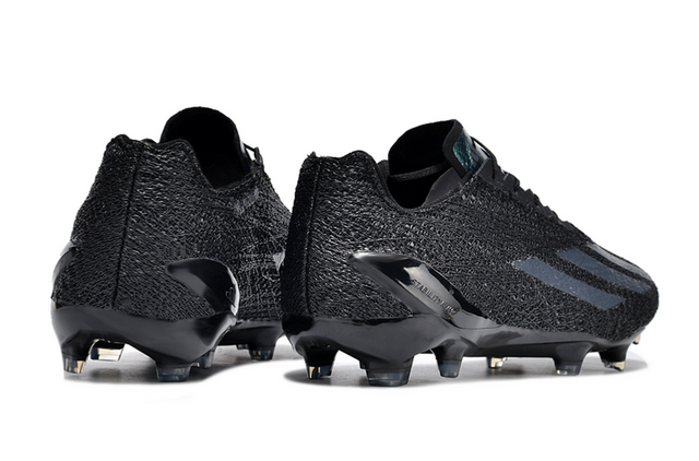 Chuteira Adidas X CrazyFast+ Strung FG - Preto