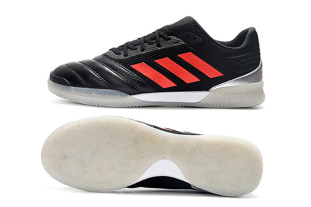 Chuteira Adidas Copa 20.1 Futsal - Preto/Branco/Vermelho