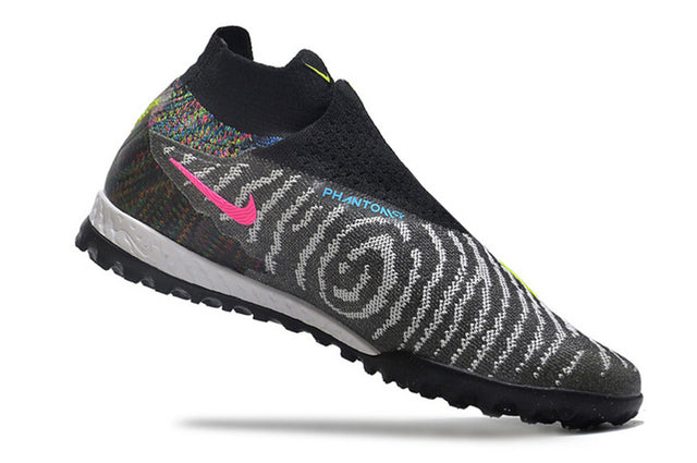 Chuteira Nike Phantom GX DF Society TF - Preto/Verde