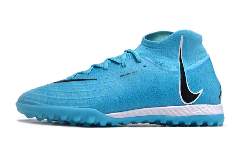 Chuteira Nike React Phantom Luna Elite Society - Azul/Preto