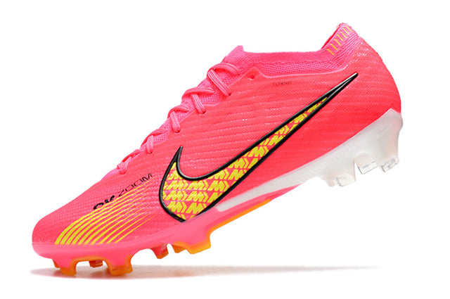 Chuteira Nike Air Zoom Mercurial Vapor 15 Elite FG - Rosa/Branco