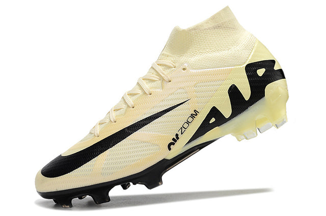 Chuteira Nike Air Zoom Mercurial Superfly 9 Elite Campo - Bege