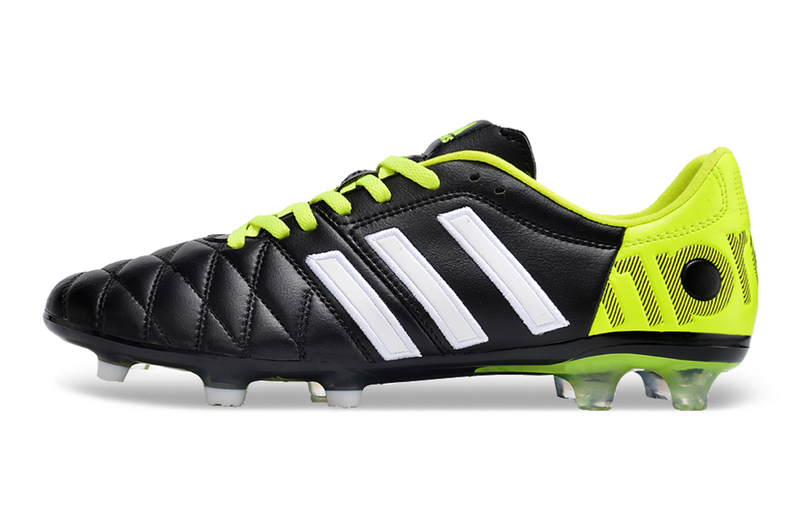 Chuteira Adidas Adipure 11Pro Campo FG - Preto/Verde
