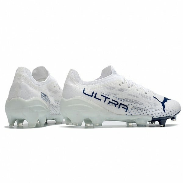 Chuteira Puma Ultra 1.3 Campo FG - Branco/Azul