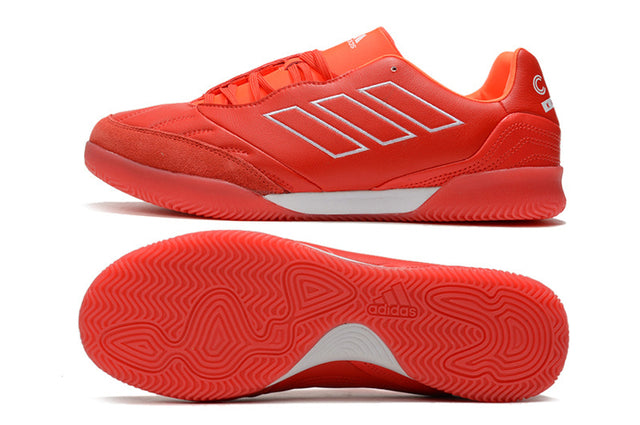 Chuteira Adidas Copa Kapitan 21 Futsal - Vermelho/Branco